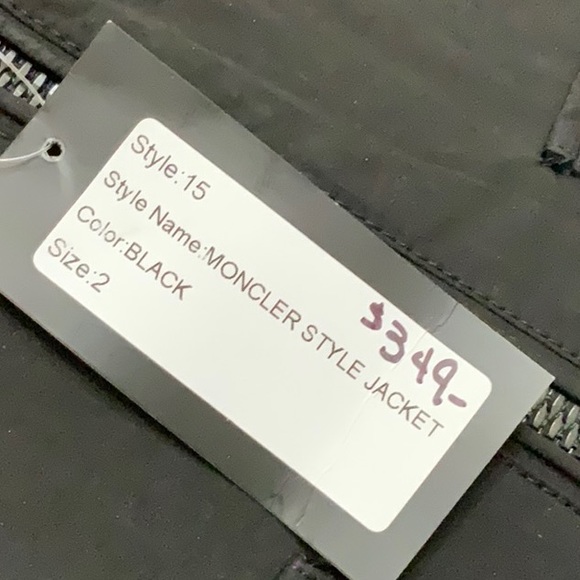 Alp-n-Rock MONCLER Style Jacket - Black - Picture 3 of 15